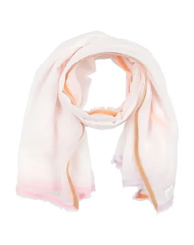 Faliero Sarti Woman Scarf Light Pink Size - Cotton, Wool