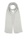 Faliero Sarti Woman Scarf White Size - Modal, Polyamide, Silk In White