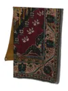 Faliero Sarti Floral-patterned Silk Scarf In Brown