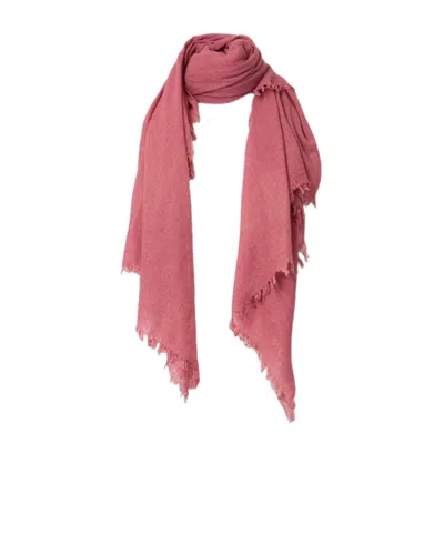 Faliero Sarti Wool Scarf In Pink