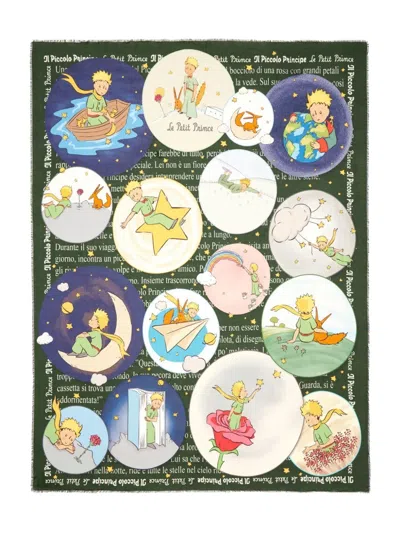 Faliero Sarti X Le Petit Prince Printed Scarf In Multi