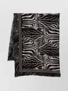 Faliero Sarti Zebra Stole In Collaboration With Peter Beard Studio Accessories