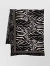 Faliero Sarti Zebra Stole In Collaboration With Peter Beard Studio Accessories
