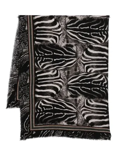 FALIERO SARTI FALIERO SARTI ZEBRA STOLE IN COLLABORATION WITH PETER BEARD STUDIO