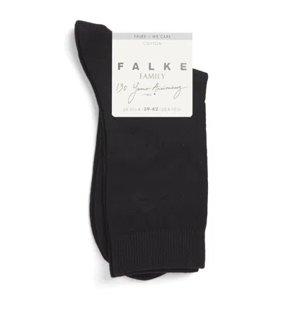 Falke 130 Year Anniversary Family Socks In Black