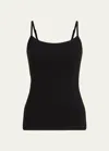 Falke 2-pack Spaghetti-strap Jersey Top In Black