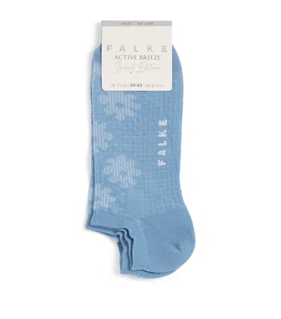Falke Active Breeze Ankle Socks In Blue