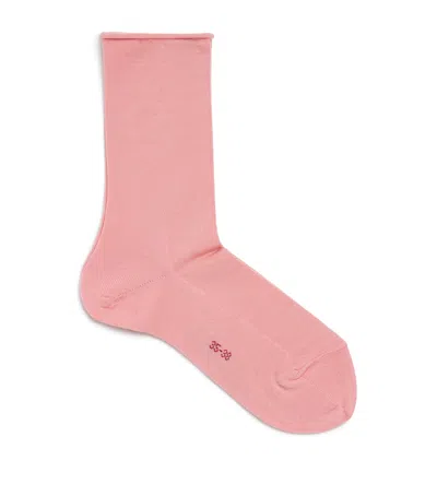 Falke Active Breeze Ankle Socks In Pink