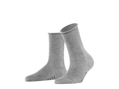 Falke Active Breeze Crew Cut Women's Crew Cut Socks Shoes Light Grey Melange: Eu 35-38 (us Women's 5-7.5) In Gray