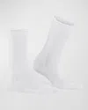 Falke Active Breeze Reinforced Crew Socks In White