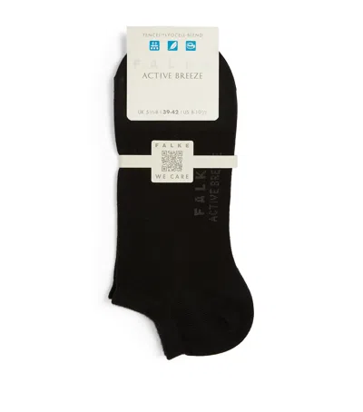 Falke Active Breeze Sneaker Socks In Black