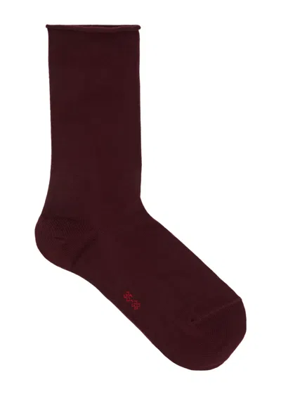 Falke Active Breeze Socks In Burgundy