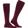 Falke Airport Knee High Socks In Barolo