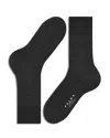 Falke Airport Wool Blend Melange Socks In Anthra Melange