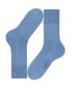 Falke Airport Wool Blend Socks In Cornflower