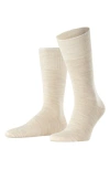 Falke Airport Wool Blend Socks In Neutral