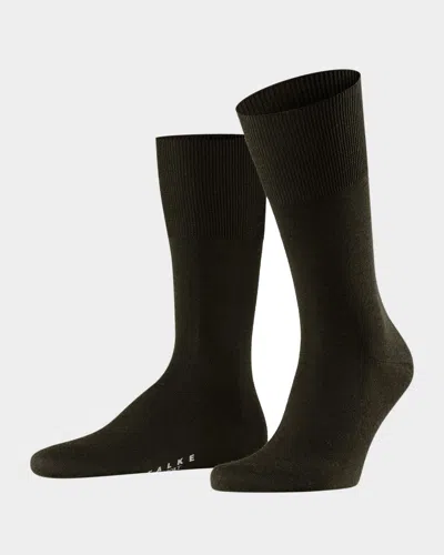 Falke Airport Wool-blend Socks In Multi