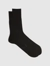 Falke Black  Crew Socks