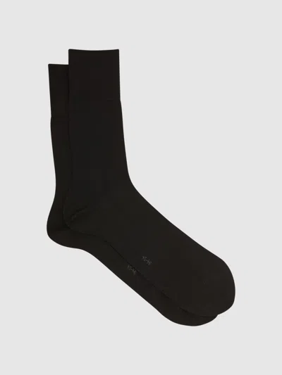 Falke Black  Crew Socks