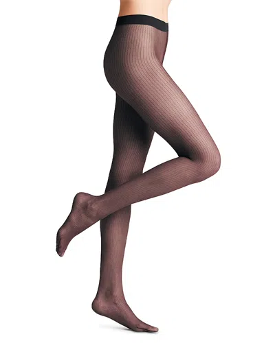 Falke Body Chain Tights In Black