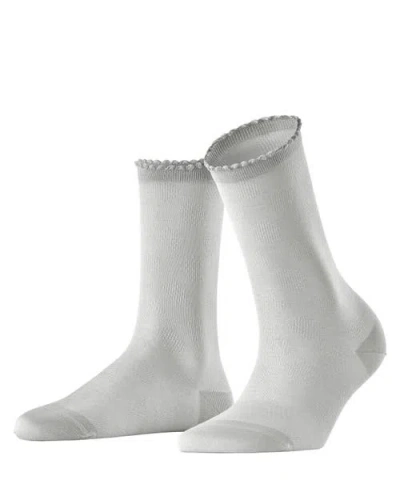 Falke Bold Dot Sustainable Cotton Socks In Gray