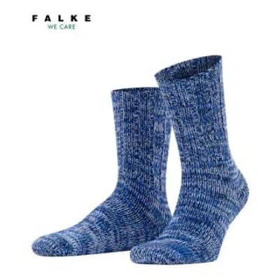 Falke Brooklyn Marine Socks In Blue