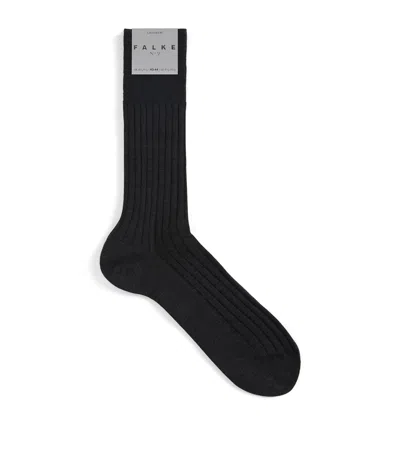 Falke Cashmere-blend No.2 Socks In Black
