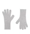 Falke Cashmere Gloves In Gray
