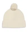 Falke Cashmere Pom-pom Beanie In Neutral