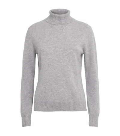 Falke Cashmere Rollneck Sweater In Gray