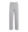 Falke Cashmere Straight Trousers In Animal Print