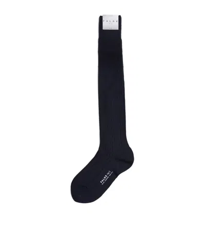 Falke Cashmere-blend No.2 Long Socks In Black