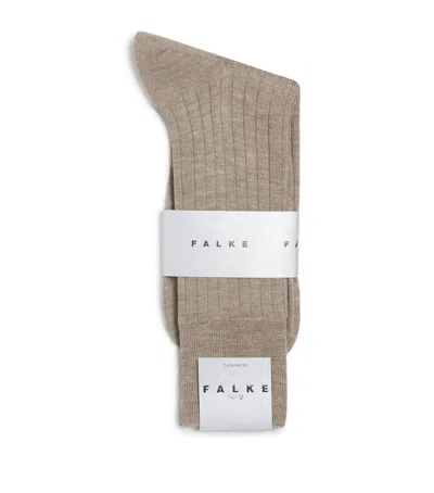 Falke Cashmere-blend No.2 Socks In Brown