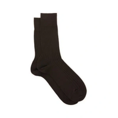 Falke Wool Socks In Brown