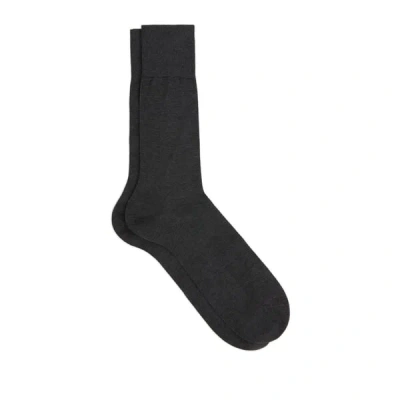 Falke Cotton Over-the-knee Socks In Black