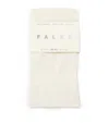 Falke Check Solid Lounge Knee-high Tights In Neutral