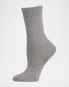 Falke Family Sustainable Cotton Blend Socks In Lightgrey Melange