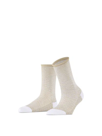 Falke Clean Break Socks In Cream