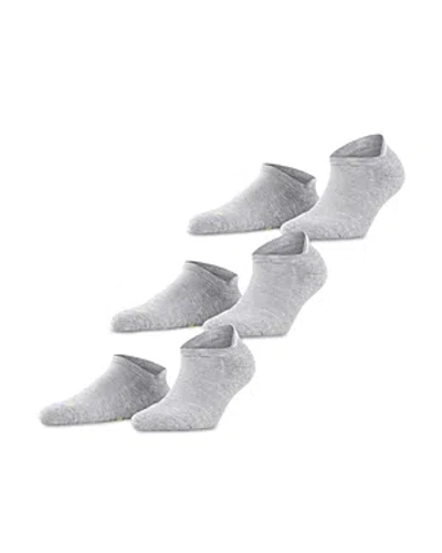 Falke Men's Cool Kick 3-pack Sneaker Sock Bundle In Light Gray