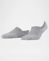Falke Cool Kick Invisible No Show Socks In Light Grey