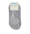 Falke Cool Kick Printed-sole Ankle Socks In Grey