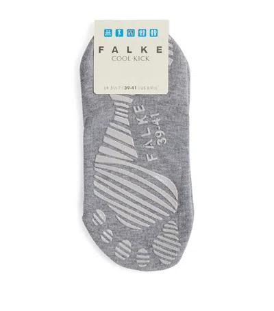 Falke Cool Kick Printed-sole Ankle Socks In Grey