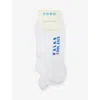 Falke Womens White Cool Kick Recycled Polyester-blend Socks