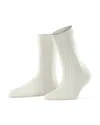 Falke Cashmere & Wool-blend Cozy Socks In Ivory