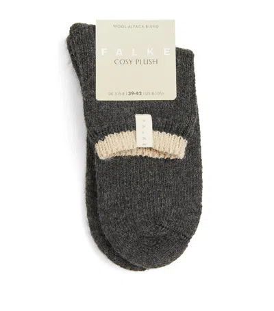 Falke Cosy Plush Socks In Grey