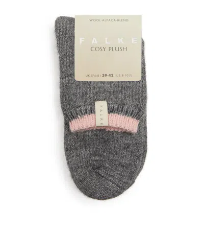 Falke Cosy Plush Socks In Grey