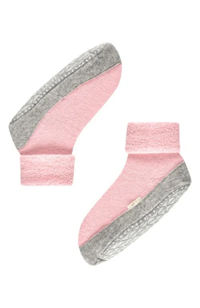 Falke Cosy Stretch Wool Slipper Socks In Almond Blossom