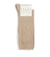 Falke Cosy Wool Boot Socks In Neutral