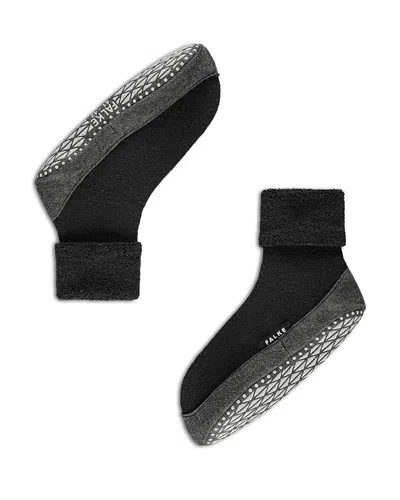 Falke Men's Cozy Shoe Grip Socks In Black