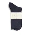 Falke Cotton-blend Family Socks In Blue